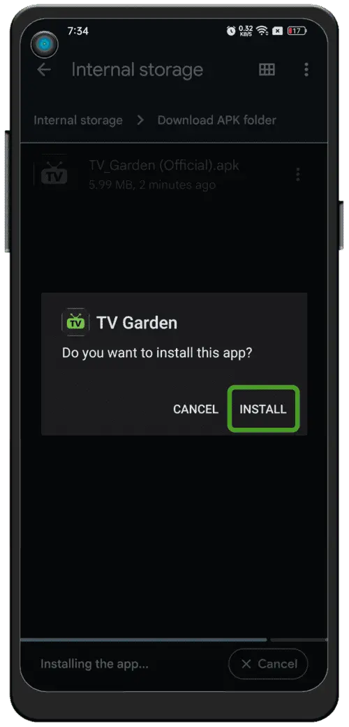 Install & Launch ROSETV